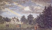 Wiloliam Woollett The bowling green oil painting
